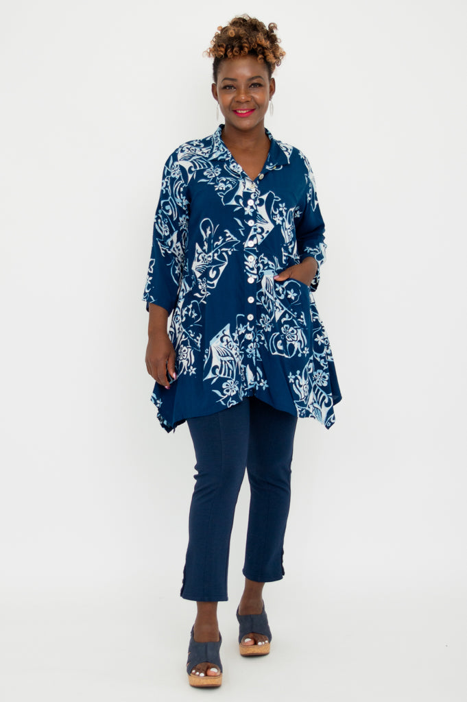 Stylish Laney Blouse by Griko - Women's Fashion Tops for Casual Wear & Office Outfits