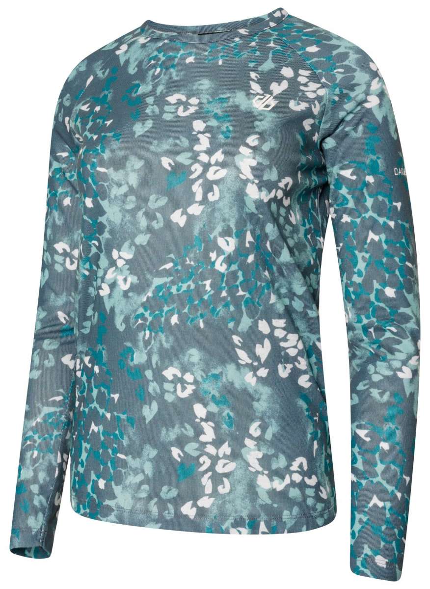 Dare2B Women's Exchange II Thermal Base Layer Set - Long Sleeve Top & Pants for Winter, Hiking & Skiing - 2024 Edition