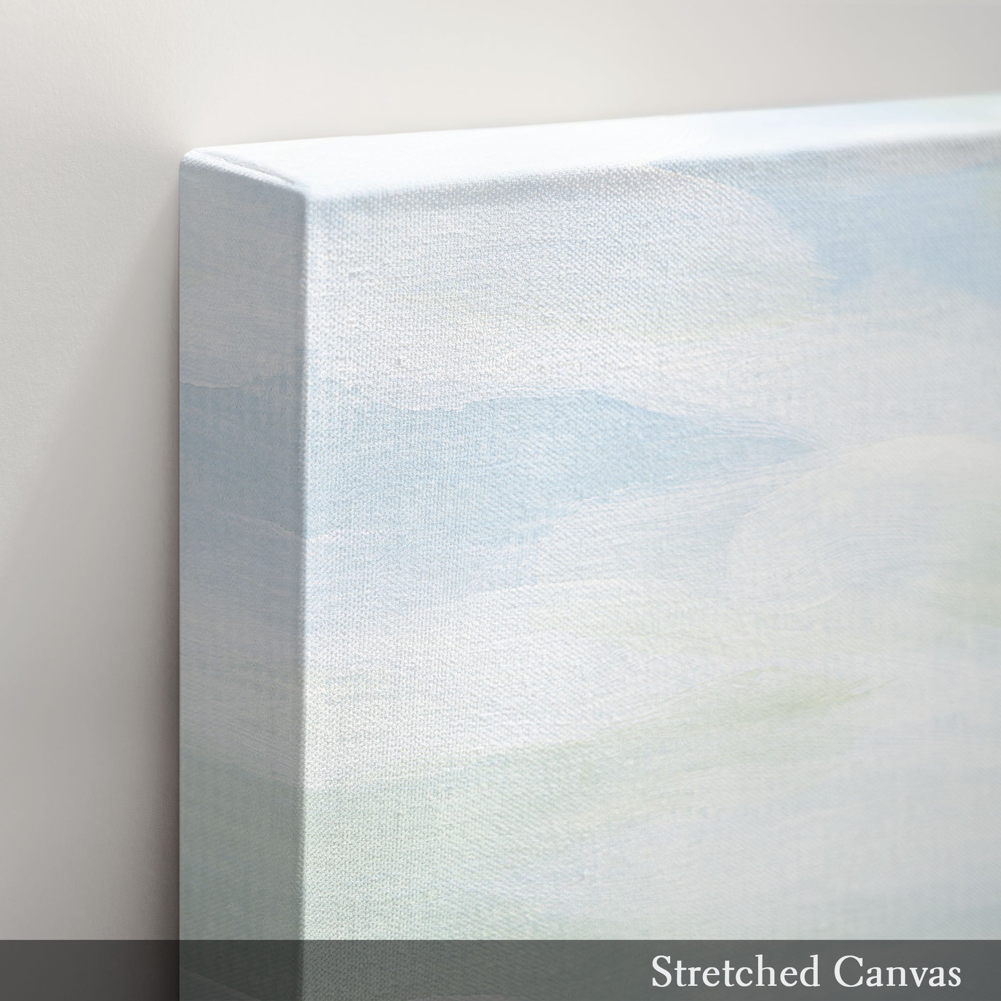 Through the Trees Nature Art Print - Stunning Forest Landscape Wall Decor for Living Room, Bedroom & Office