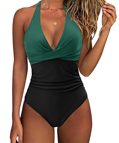 #1 Deep Green Black