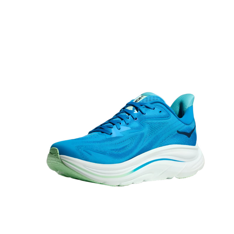 HOKA Clifton 10 D Men's Running Shoes - Lightweight Cushioned Road Running Sneakers for Marathon Training & Daily Jogging | Breathable Mesh Comfort for Long Distance Running & Gym Workouts