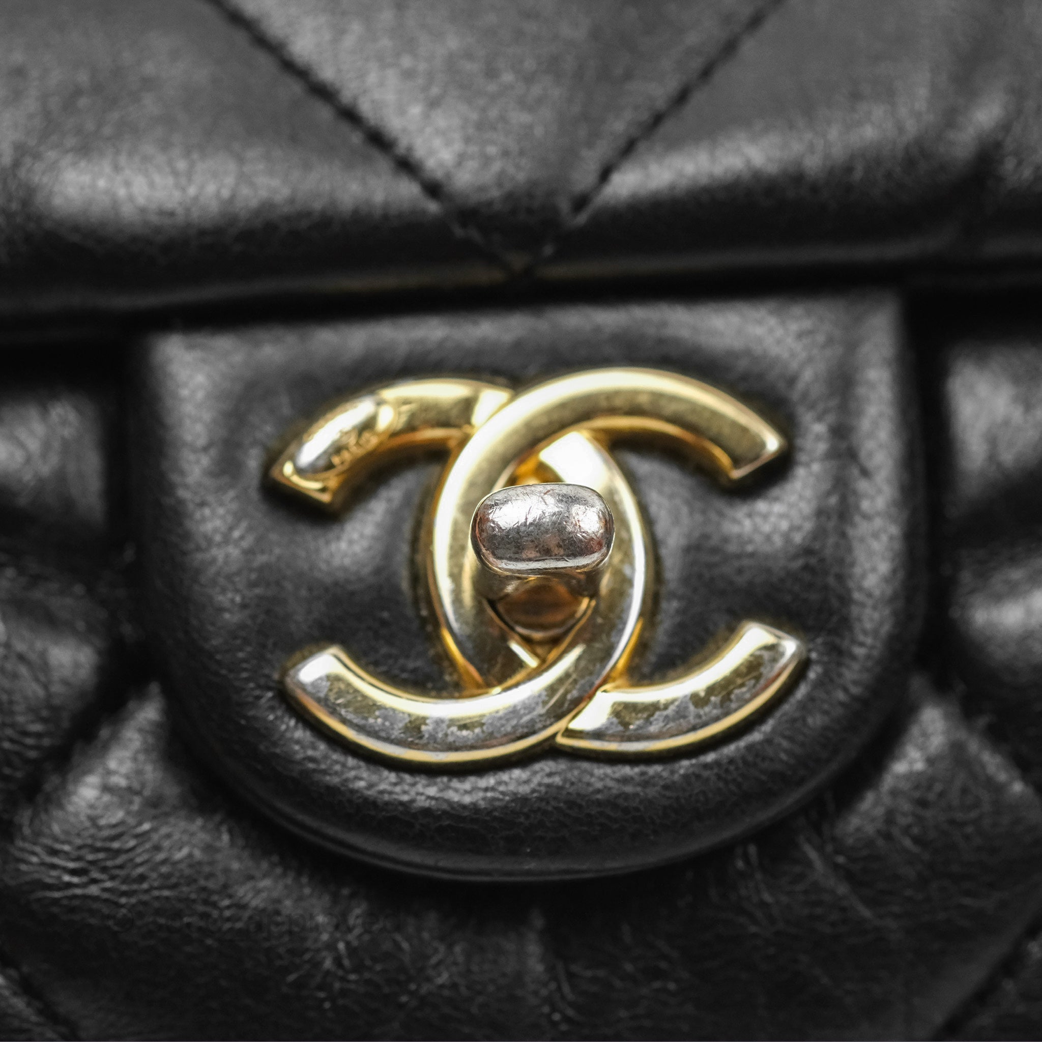 Chanel Classic Flap Bag with Chain Handle - Black Goatskin Leather & Gold Hardware | Luxury Shoulder Bag for Women, Perfect for Evening Events & Date Nights