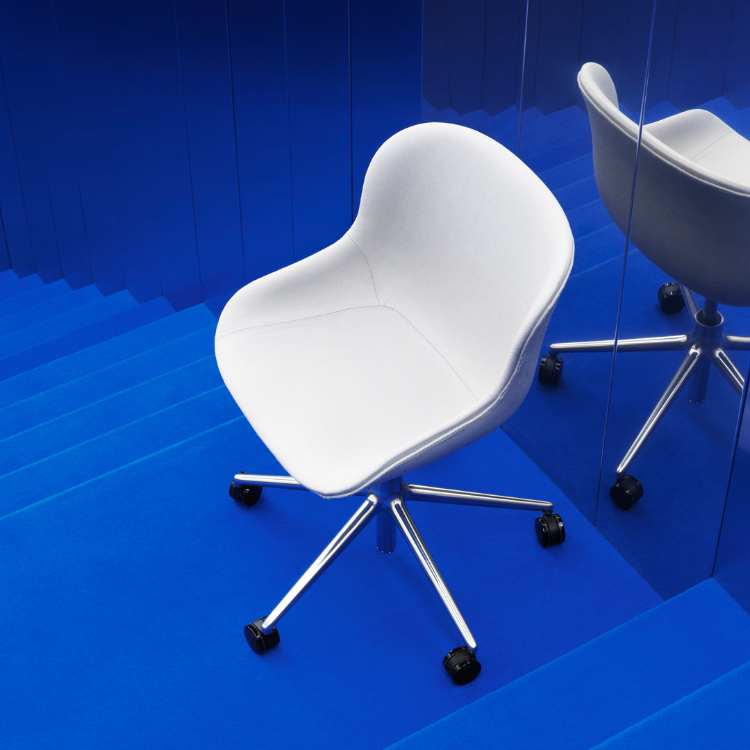 Premium Ergonomic Office Chair - 5-Star Swivel Base with Adjustable Gas Lift & Soft Upholstery - Perfect for Home Office, Gaming, and Workspace Comfort