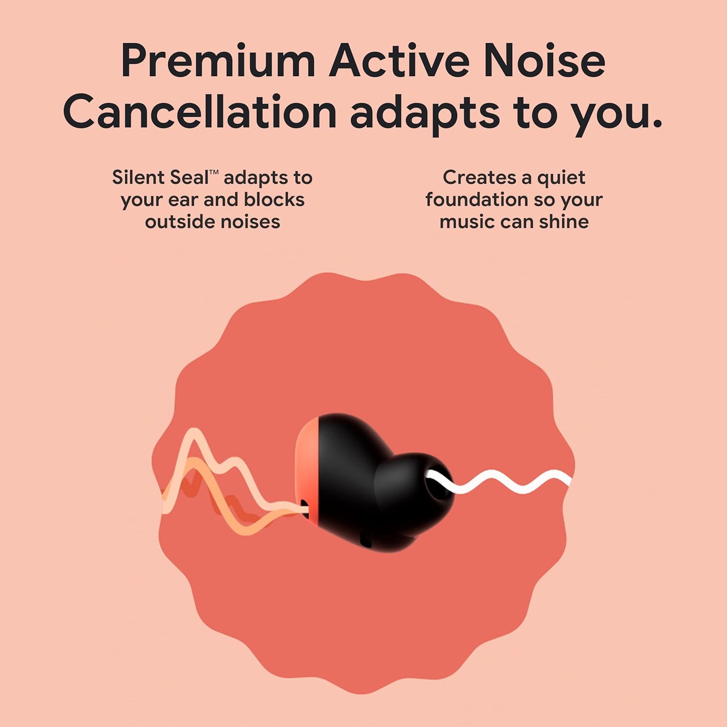 Google Pixel Buds Pro Wireless Earbuds with Active Noise Cancellation, Bluetooth 5.0, Sweat & Water Resistant - Fog (Perfect for Workouts, Commuting & Travel)