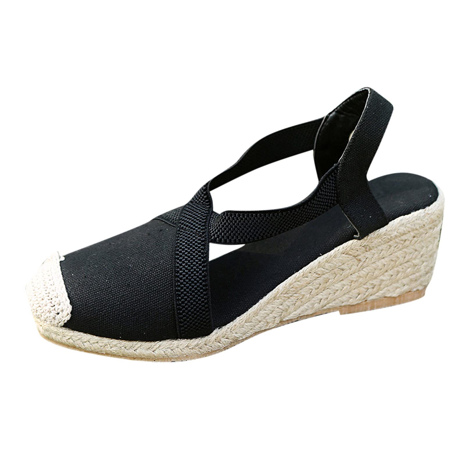 Women's Leather Walking Sandals Size 8 - Comfortable Daily Casual Sandals for Women | Perfect for Beach, Vacation & Summer Outfits