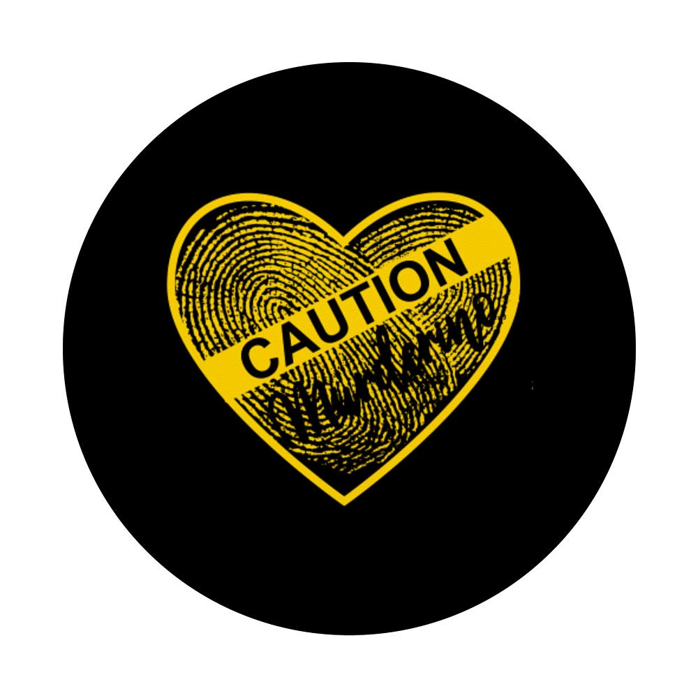 True Crime Podcast Fan Merch - Murderino 'Fuck Politeness' PopSockets Phone Grip & Stand for iPhone, Samsung & Tablets - Perfect for Podcast Lovers, Crime Enthusiasts & Phone Protection