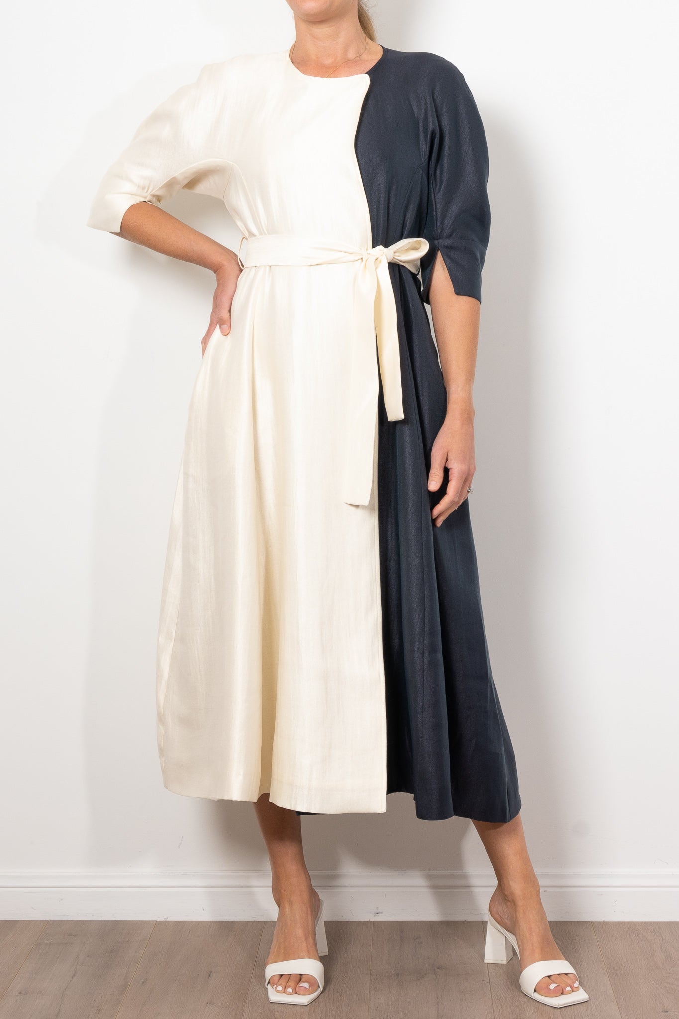 M.A. Dainty Party Dress Two Tone - Elegant Women's Cocktail Dress for Evening Events, Weddings & Special Occasions