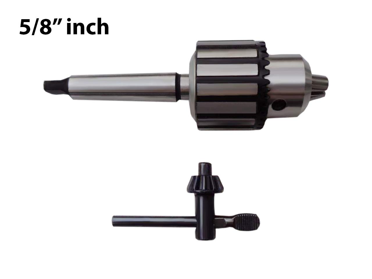 Heavy Duty 5/8 Inch Drill Press Chuck Replacement - Fits Harbor Freight T583 & Other Models - USA Made - Perfect for Woodworking, Metal Drilling & DIY Projects