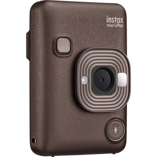 FUJIFILM INSTAX MINI Liplay Hybrid Instant Camera (Deep Bronze) - Digital & Instant Print Camera for Travel, Parties & Memories