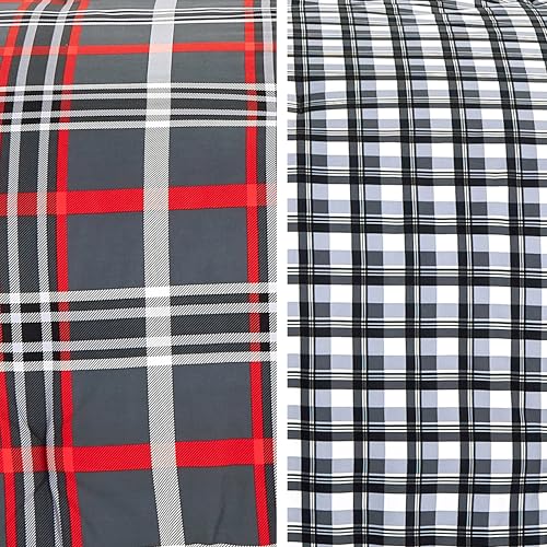 Plaid Gray