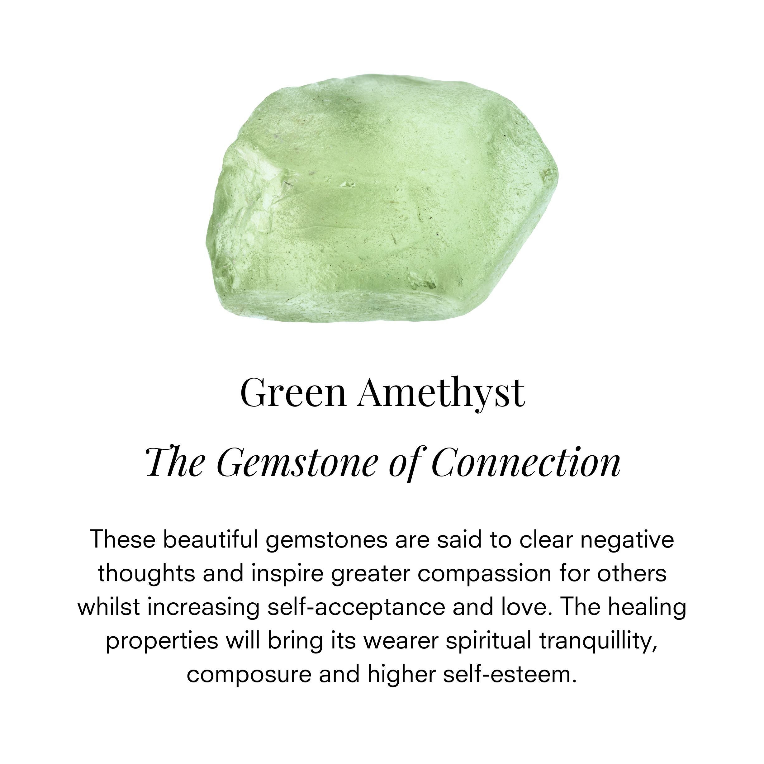 Andie Molten Green Amethyst Ring - Sterling Silver Adjustable Statement Ring for Women | Perfect for Boho Fashion, Gift Giving & Everyday Wear