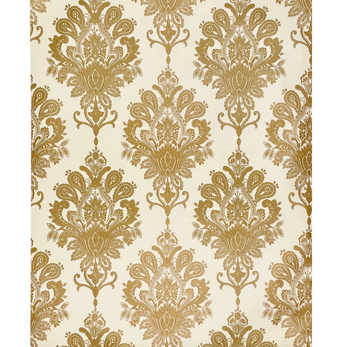 Premium Gold Damask Self-Adhesive Shelf Liner - 17.7