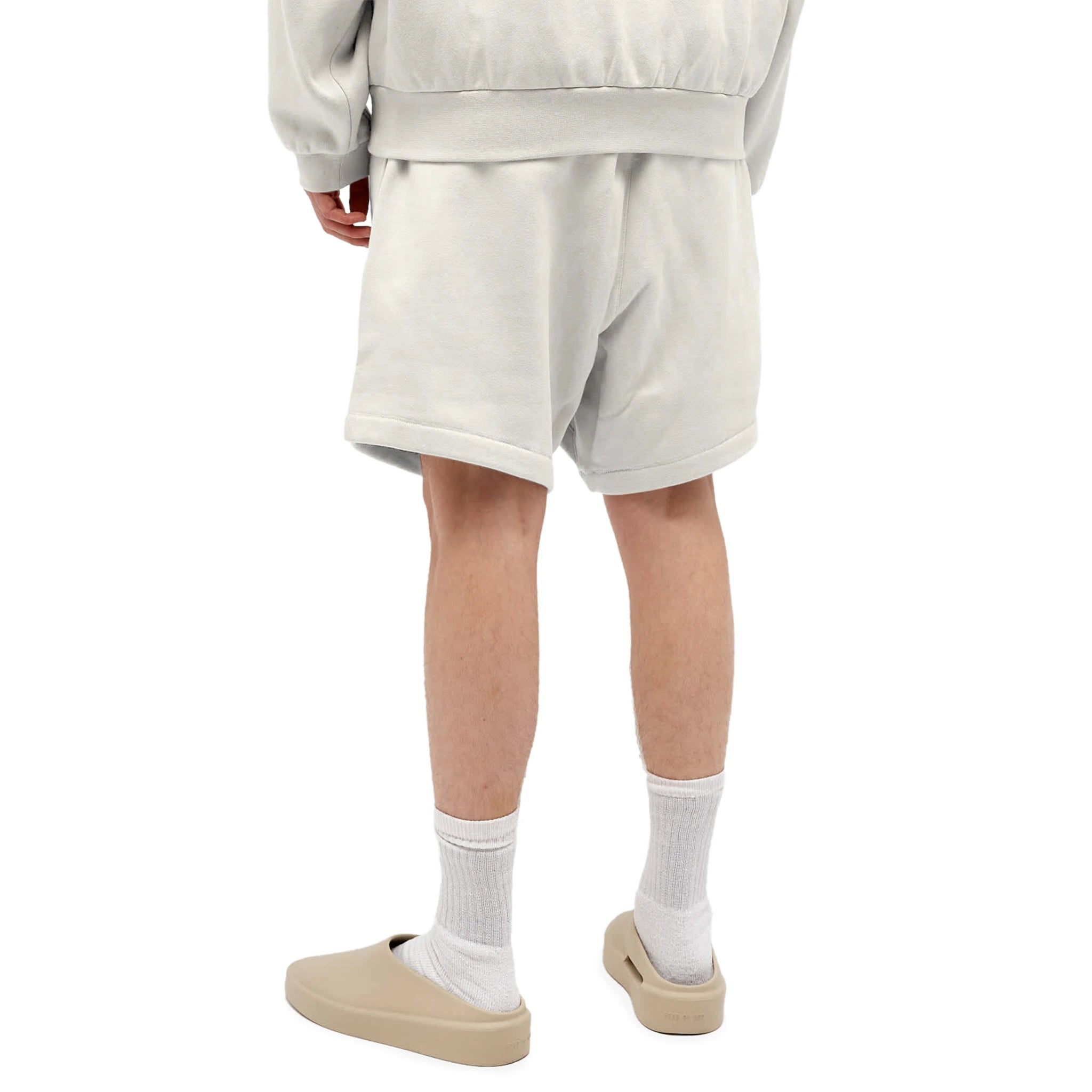 Fear of God Essentials Silver Cloud Shorts FW23 - Men's Casual Athletic Shorts for Gym, Running & Lounge Wear