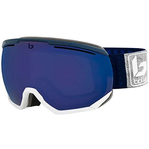Bolle Winter Northstar Matte Black Corp Phantom+ Ski Goggles - One Size (21895) - Anti-Fog, UV Protection for Snowboarding & Skiing
