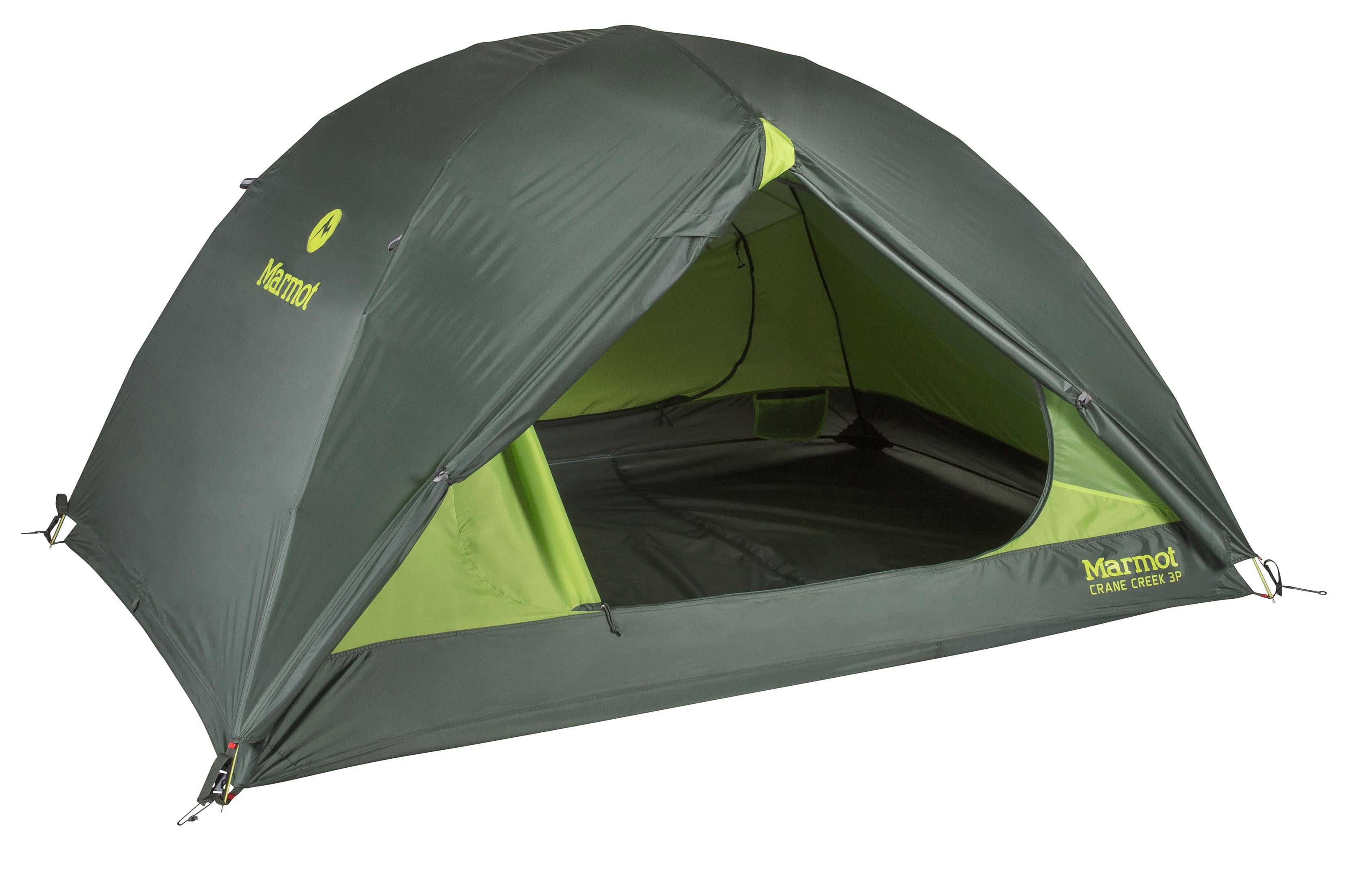 Marmot Crane Creek 3-Person Tent - Lightweight Waterproof Backpacking Tent for Camping, Hiking & Outdoor Adventures