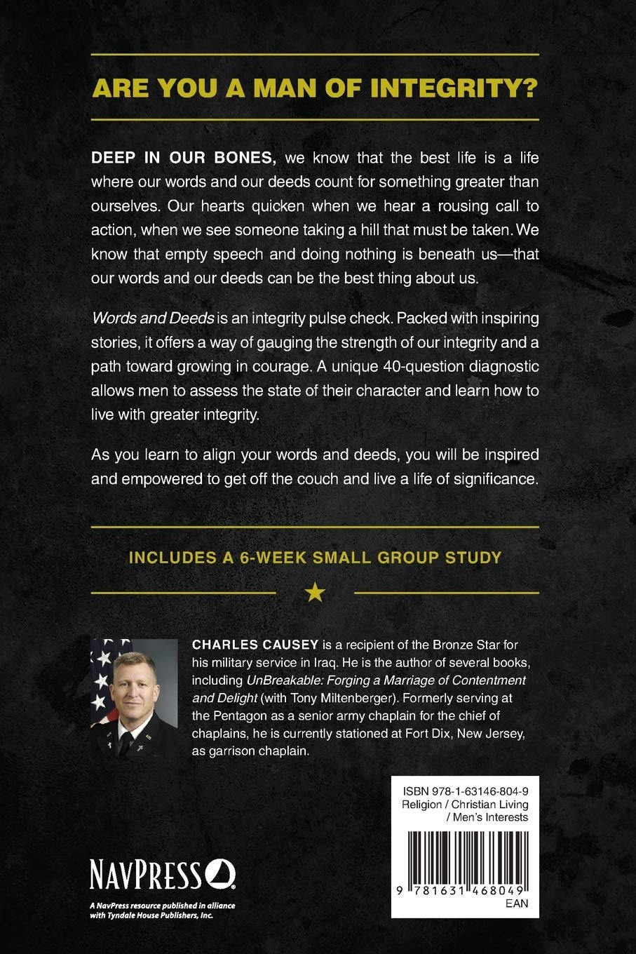 Words and Deeds: Becoming a Man of Courageous Integrity - Inspirational Book for Personal Growth & Leadership Development | Perfect for Men's Self-Improvement, Christian Living & Motivational Reading