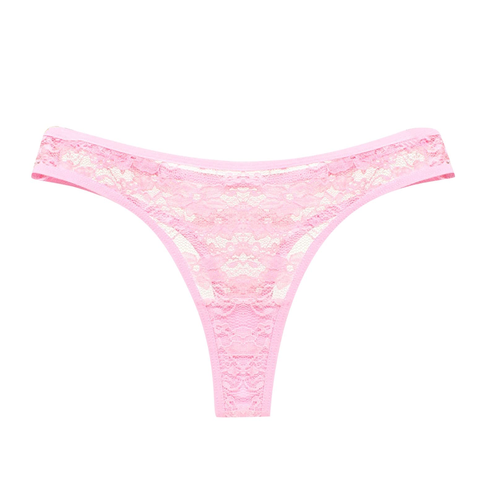 Low Lace Hollow Waist Thong Underwear for Women - Sexy Cotton Panties for Bedroom & Intimate Wear | Comfortable Everyday Lingerie