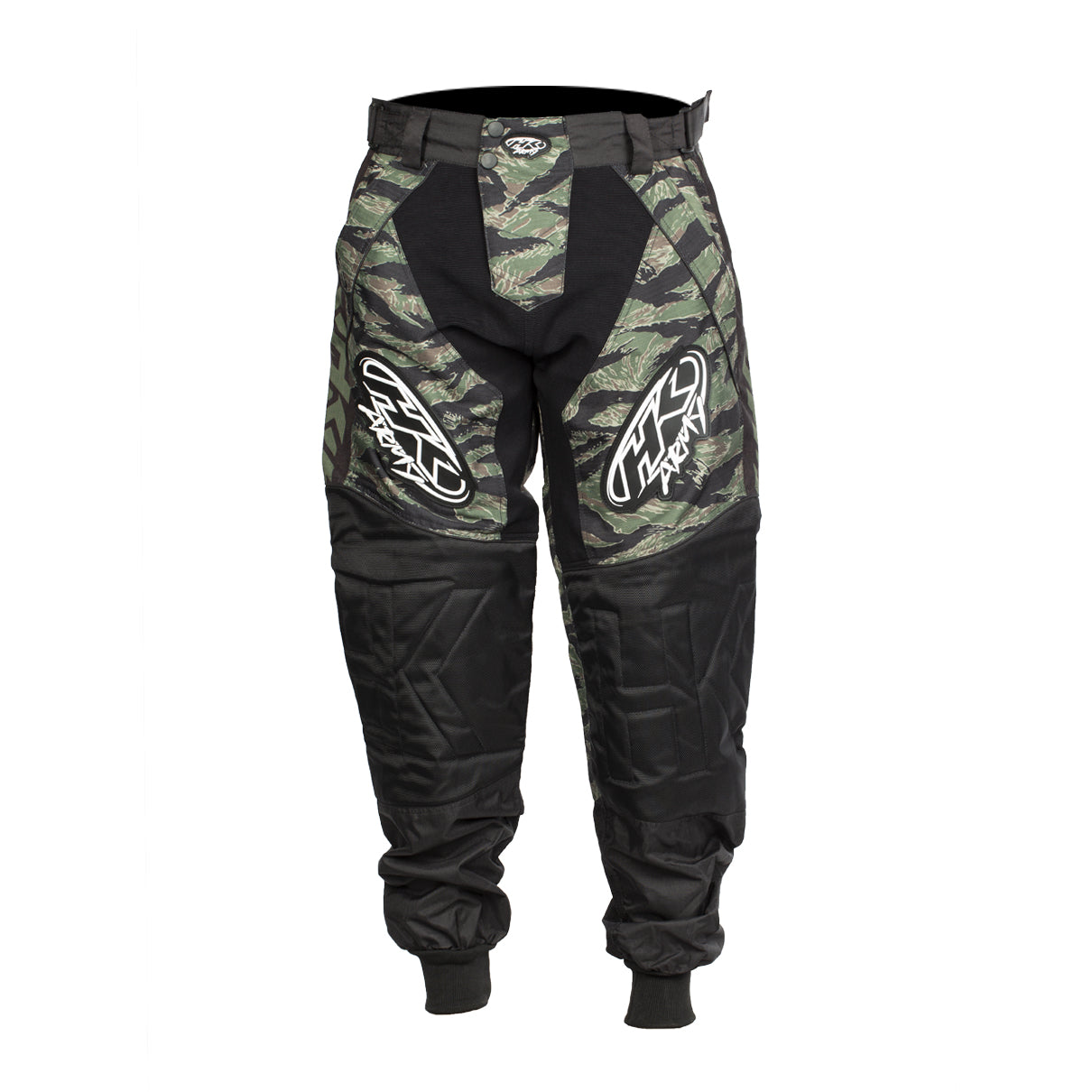 HSTL® Retro Jogger Pants - Tiger Camo Print Men's Athletic Sweatpants for Running, Gym & Casual Streetwear