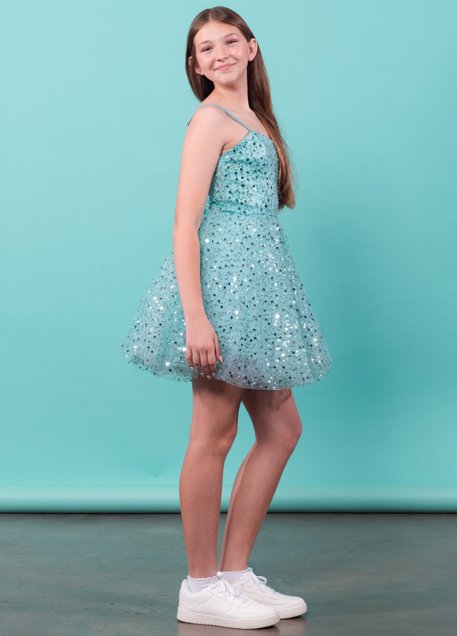 TIFFANY Sequins Tulle Cocktail Dress for Women - Elegant Party Gown for Evening Events, Prom, Wedding Guest & Special Occasions