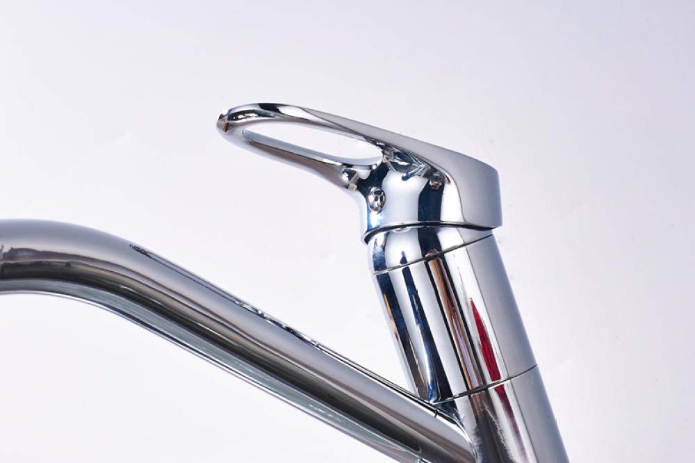 360° Rotating Kitchen Sink Faucet with Water Purification - Deck Mounted Mixer Tap for Drinking & Cooking | Perfect for Modern Home Kitchens & Water Filtration Systems