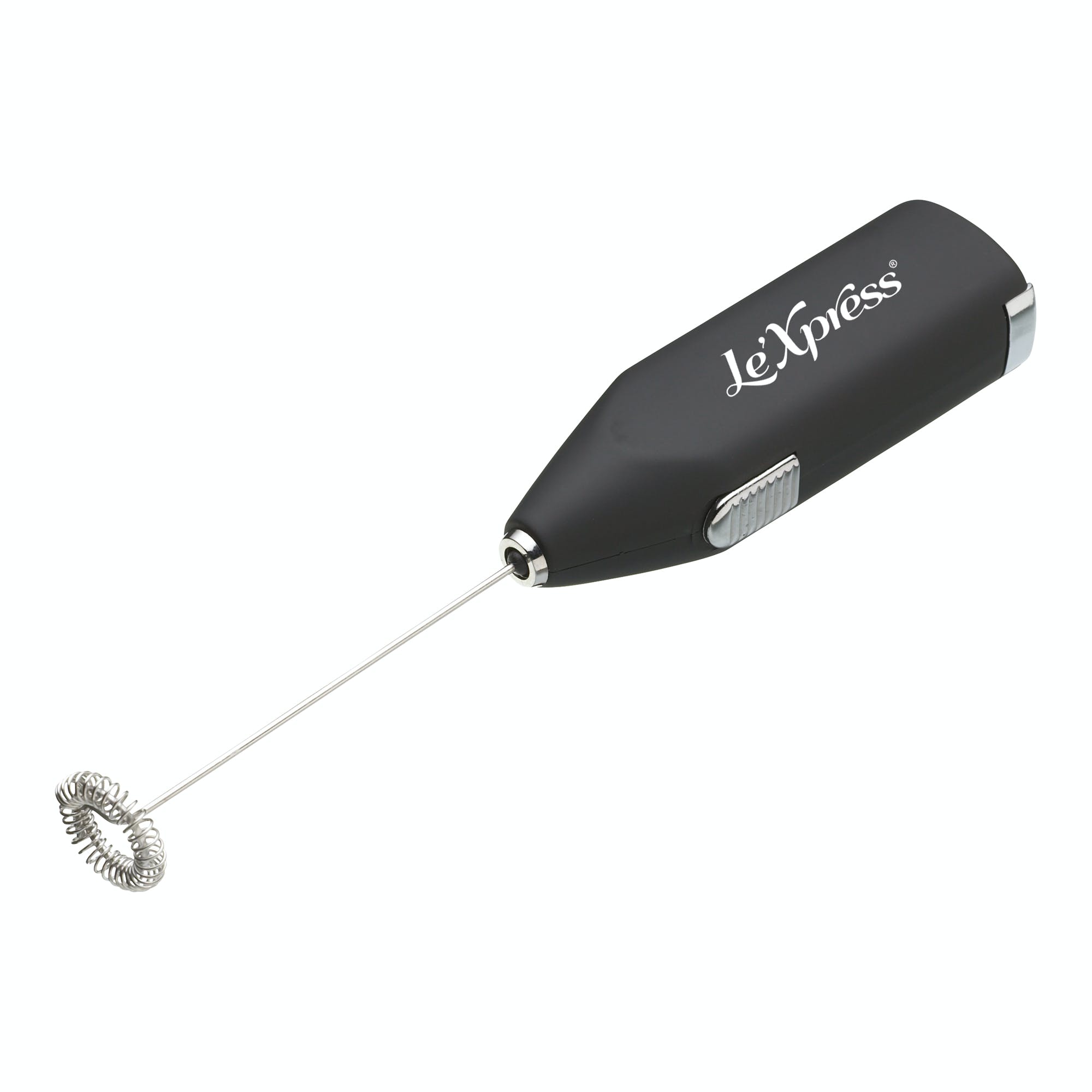 Le'Xpress Milk Frother - Electric Handheld Foam Maker for Coffee, Latte & Cappuccino - Perfect for Home, Office & Cafe Use