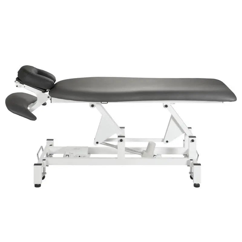 Silverfox Flat 1 Motor Electric Massage Bed - Professional Physiotherapy Treatment Table 2212C for Pain Relief & Muscle Relaxation - Perfect for Home, Spa, and Chiropractic Clinics