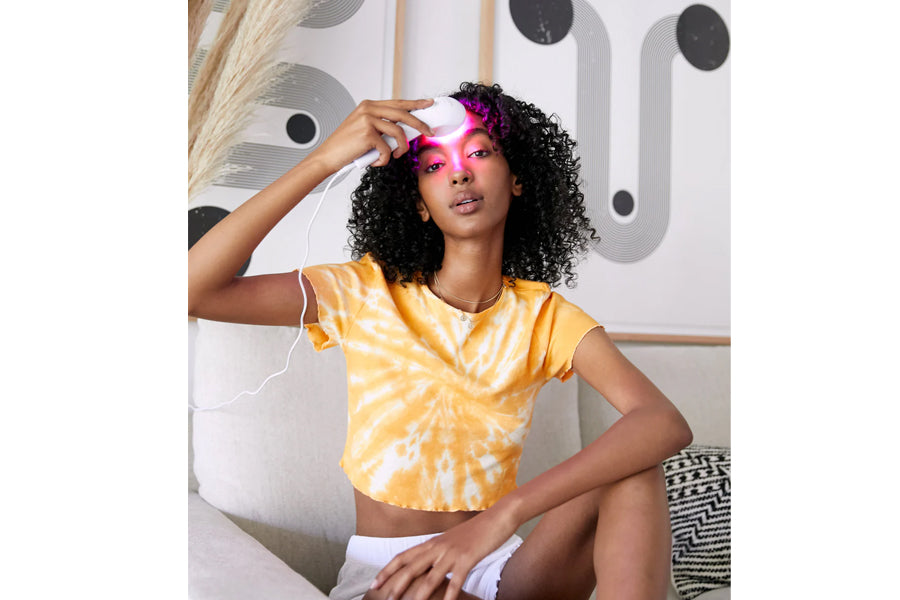 LightStim LED Light Therapy Device for Acne Treatment - FDA Cleared Blue & Red Light Therapy Mask for Clear Skin - Perfect for Home Skincare Routine & Acne Relief