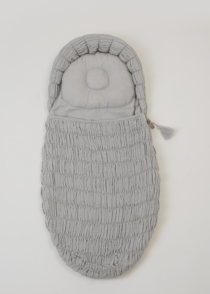 Ultra Lightweight Grey Crescent Sleeping Bag - Compact & Waterproof for Camping, Hiking & Backpacking Adventures
