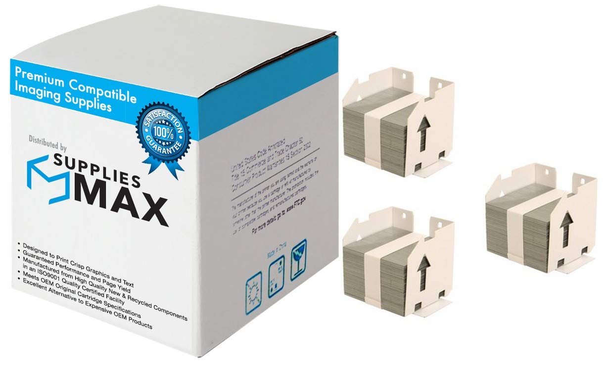 HP Type G1 Copier/Printer Staples Cartridge Replacement (3-Pack, 5000 Staples) - Compatible with Q3229A | Ideal for Office Printing, Document Binding & High-Volume Copying