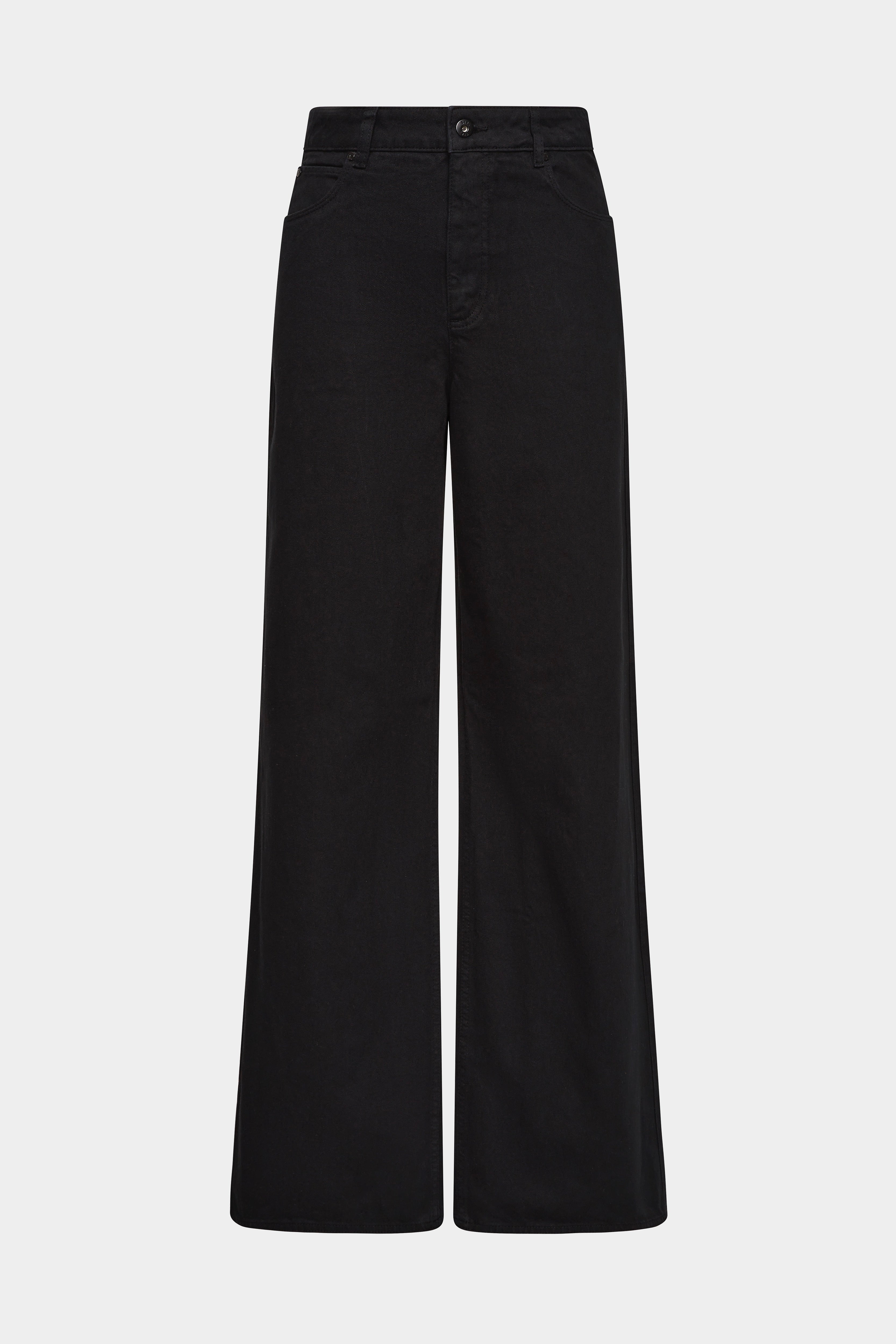 Stella Women's High Waist Wide Leg Jeans - Comfortable Stretch Denim Pants for Casual Wear & Everyday Outfits