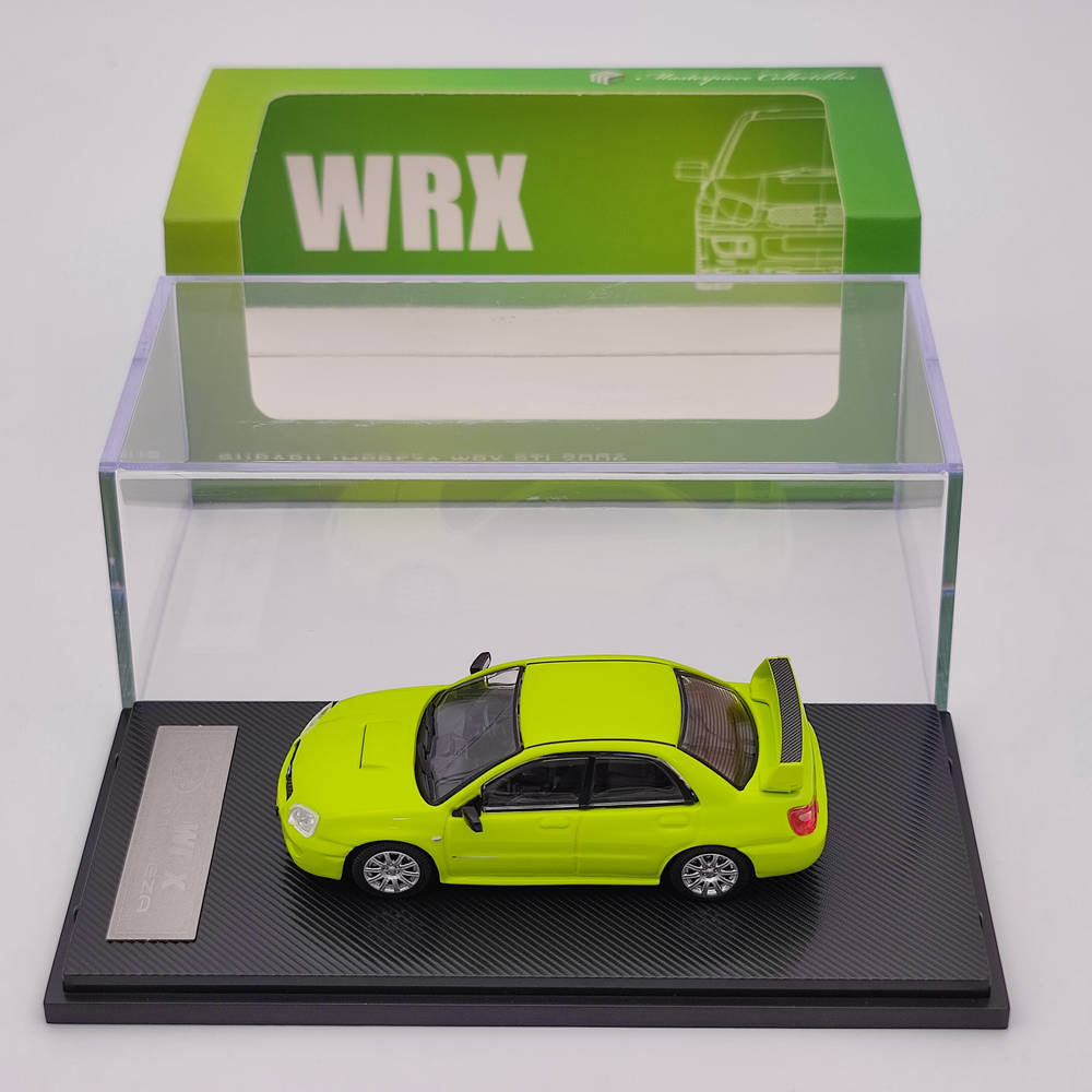 1:64 Scale Subaru Impreza WRX STI 2006 Diecast Model Car - Miniature Collectible Toy Vehicle for Hobbyists & Car Enthusiasts - Perfect for Display, Gifts, and Racing Simulation Scenes