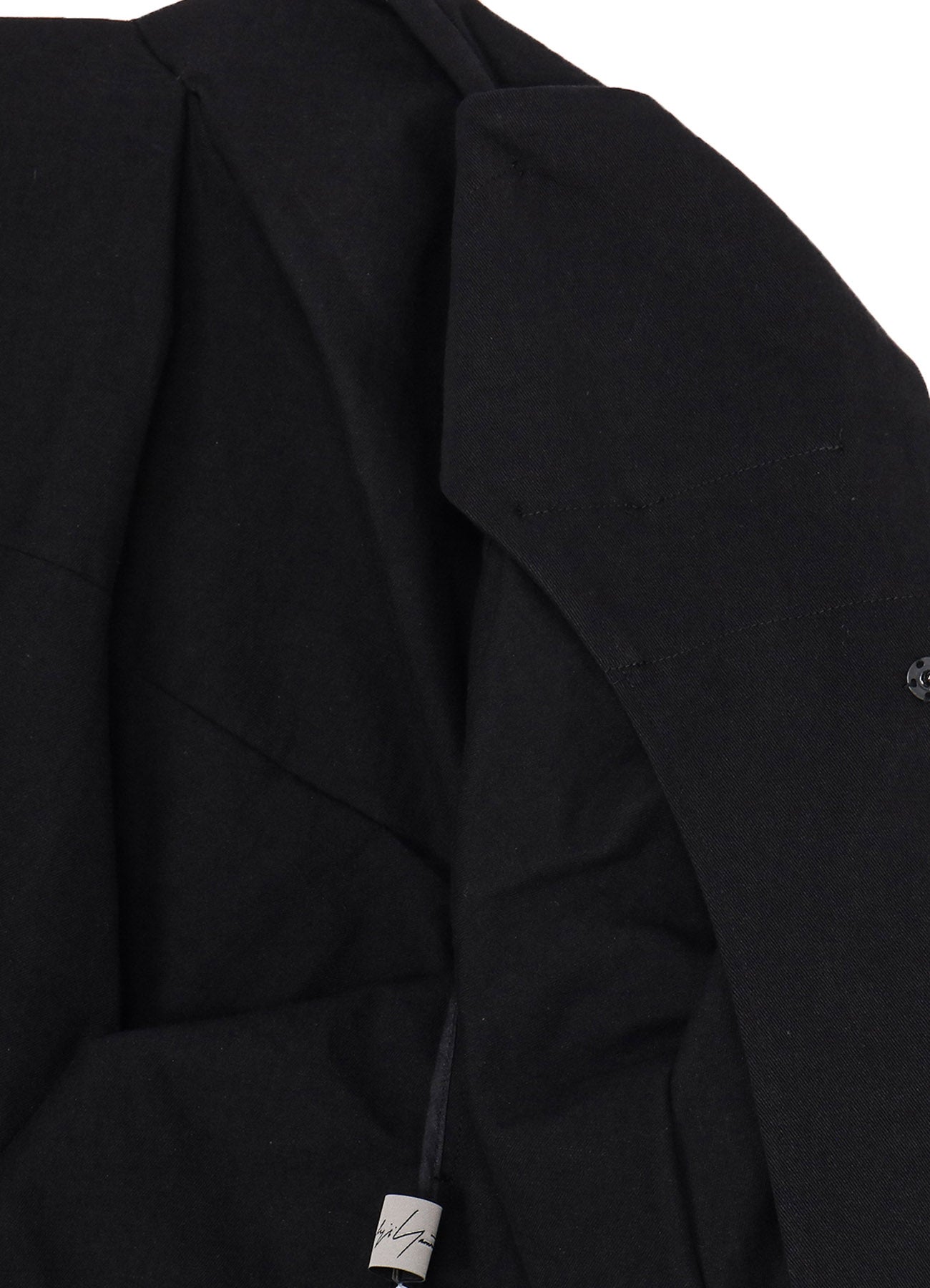 Premium C/HEMP Backside Uniform Twill Jacket with Draped Sleeves - Eco-Friendly Fashion for Work & Casual Wear