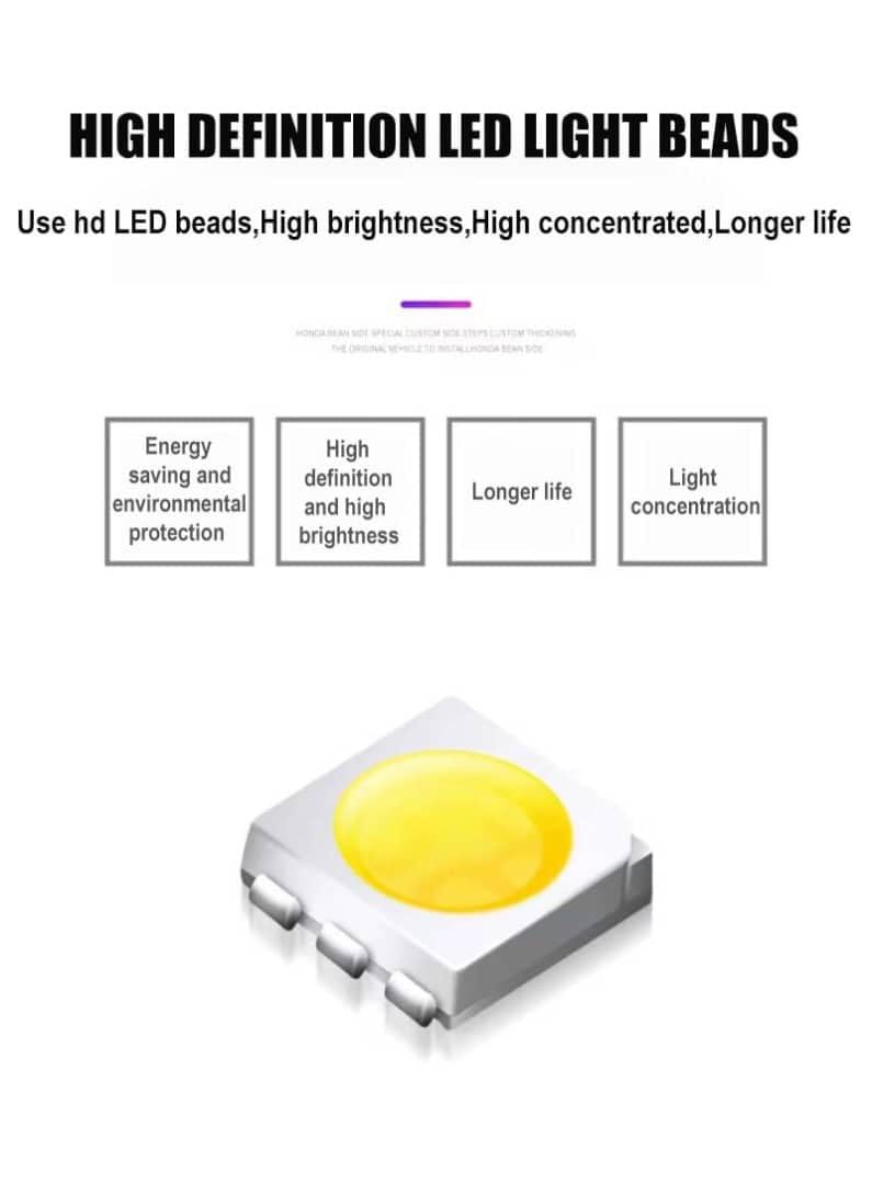 Premium LED Ghost Shadow Car Door Lights for Tesla - Ultra-Bright Tesla Logo Projector Welcome Lights with 3-Year Warranty (White, 2-Pack + Free Microfiber Towel) - Perfect for Nighttime Safety & Custom Tesla Accessories