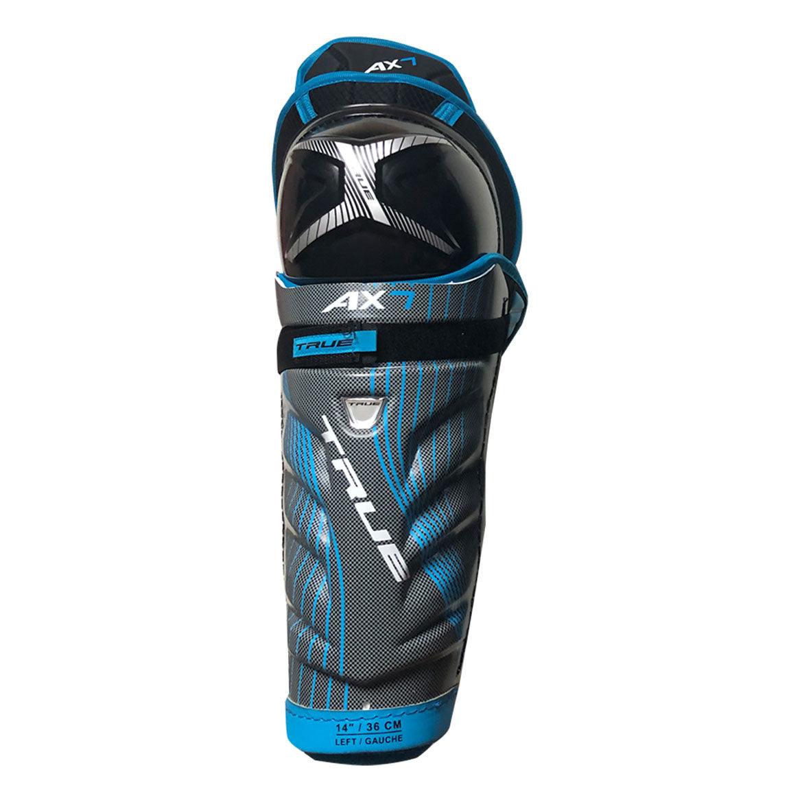 AX7 Junior Shin Guards - Youth Soccer Shin Pads for Kids - Lightweight & Durable Protection for Training & Matches