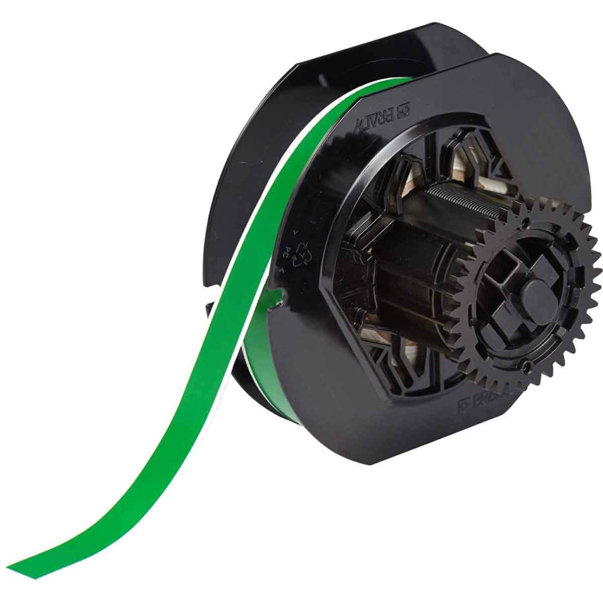 Brady B30C-500-569-GN Green High-Performance Polyester Tape - 100' Length x 0.5
