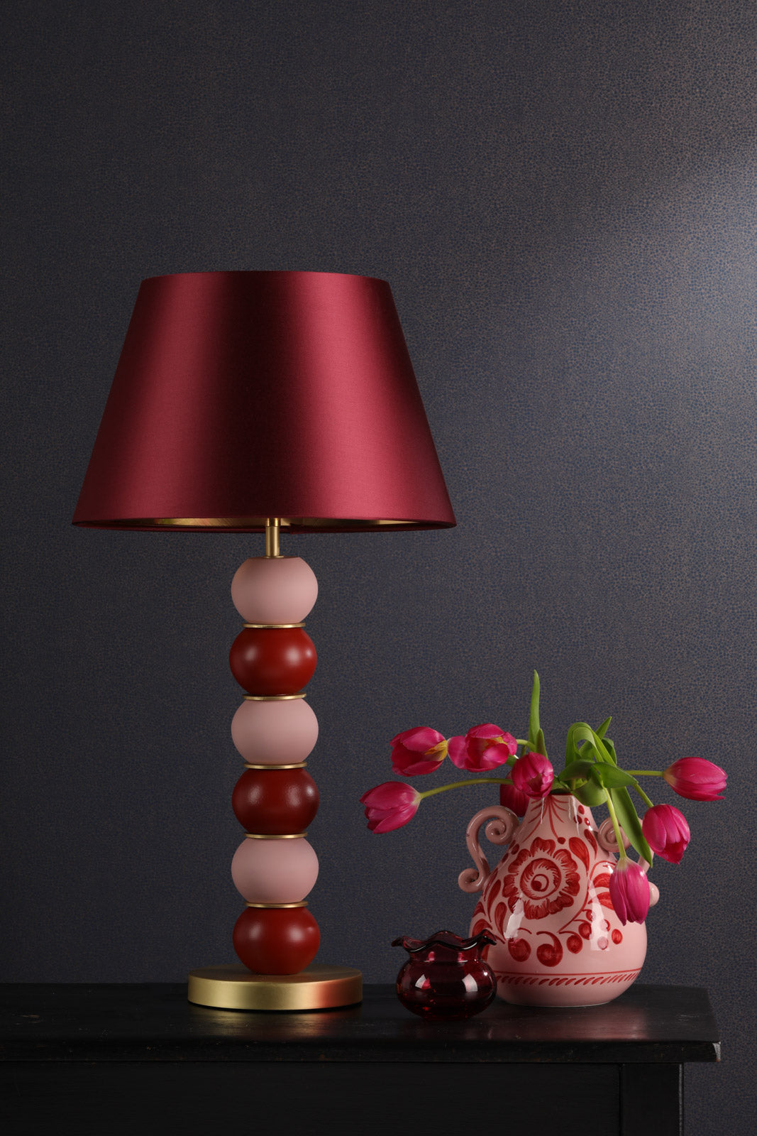 Bobble Table Lamp - Modern E27 Base Desk Light in Multiple Finishes - Perfect for Bedroom, Living Room & Office Decor