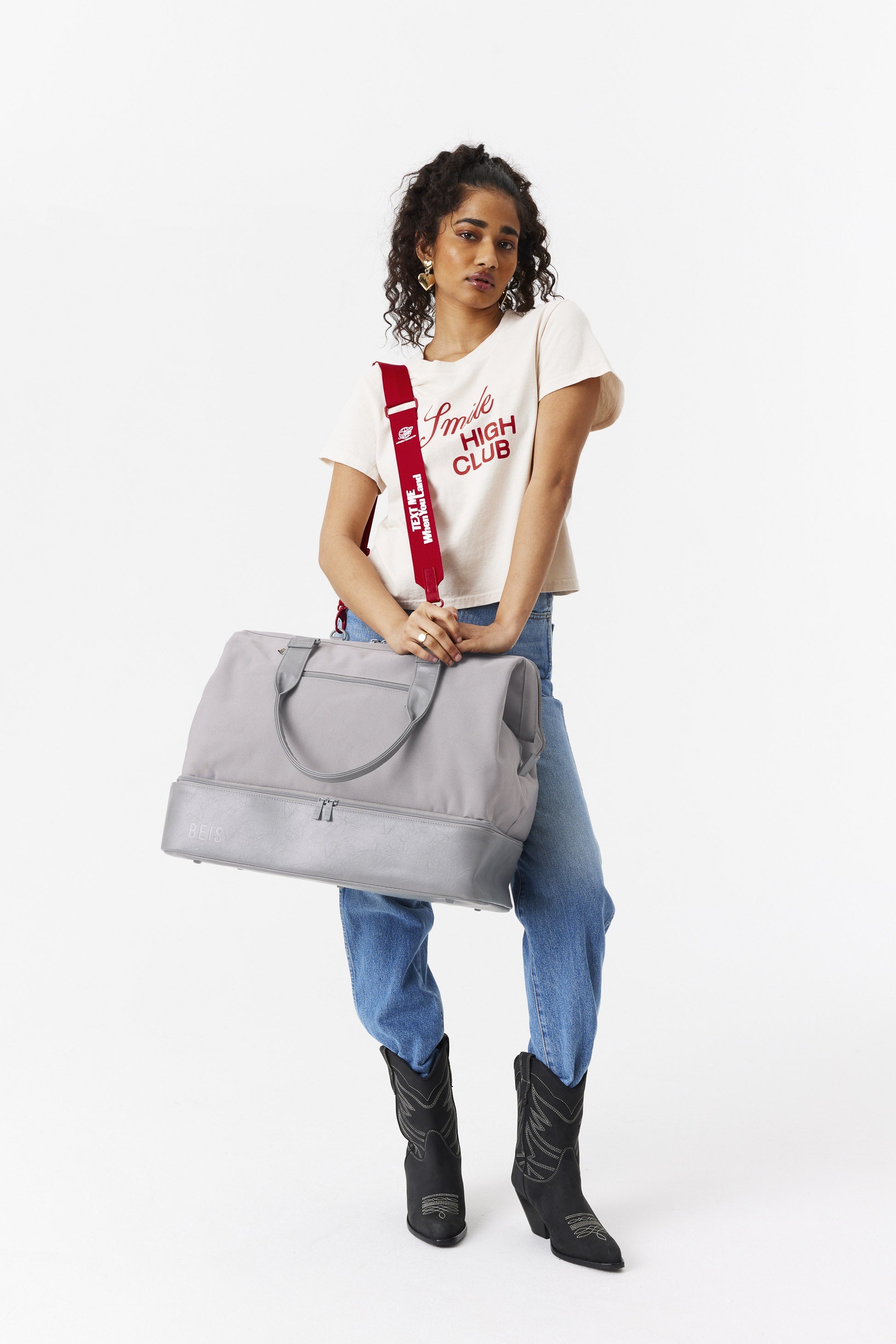 Text Me Red Adjustable Shoulder Strap - Durable & Comfortable for Bags, Purses & Travel Accessories - Perfect for Everyday Use, Commuting & Outdoor Adventures