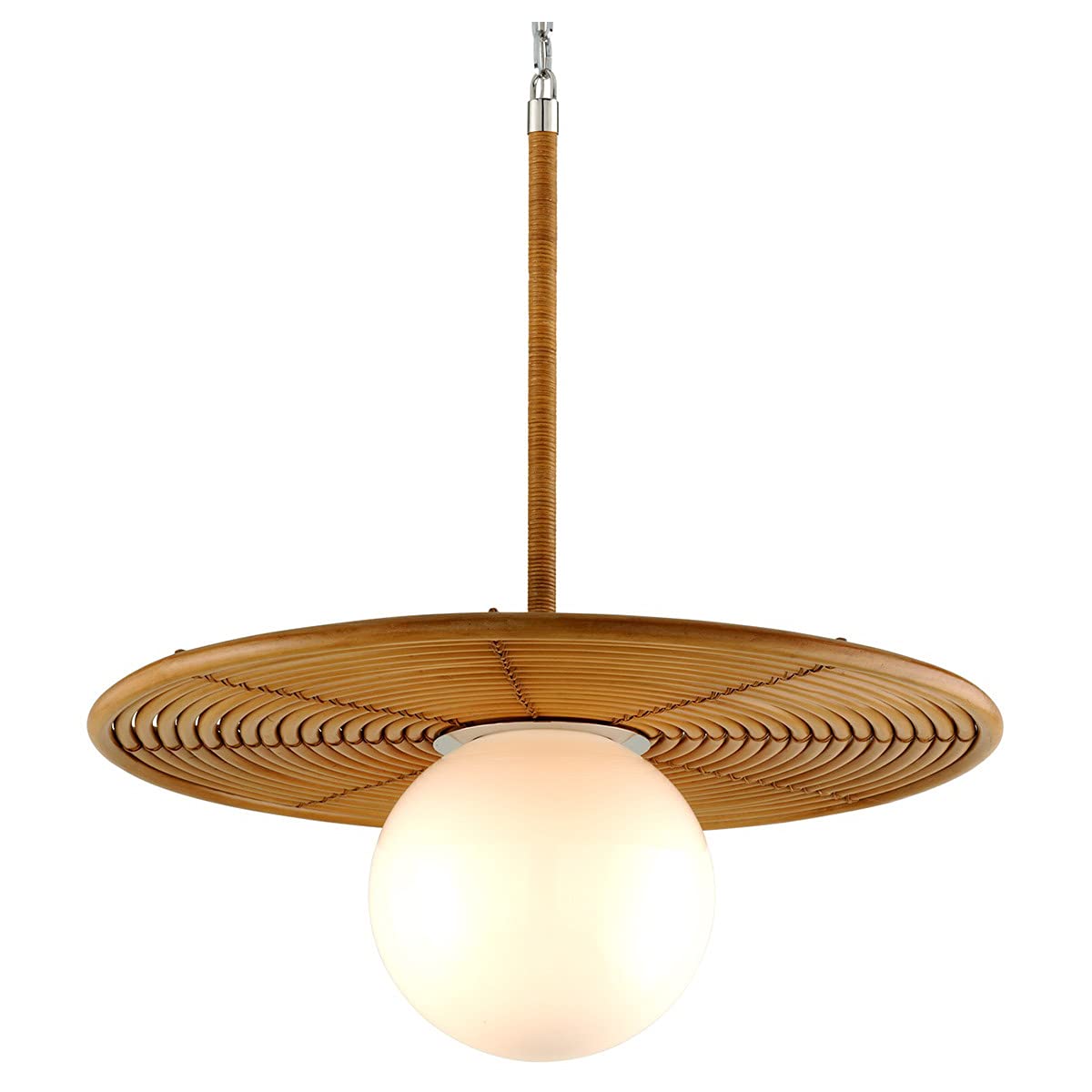 Stainless Steel Tone Finish Pendant Light Fixture - 36