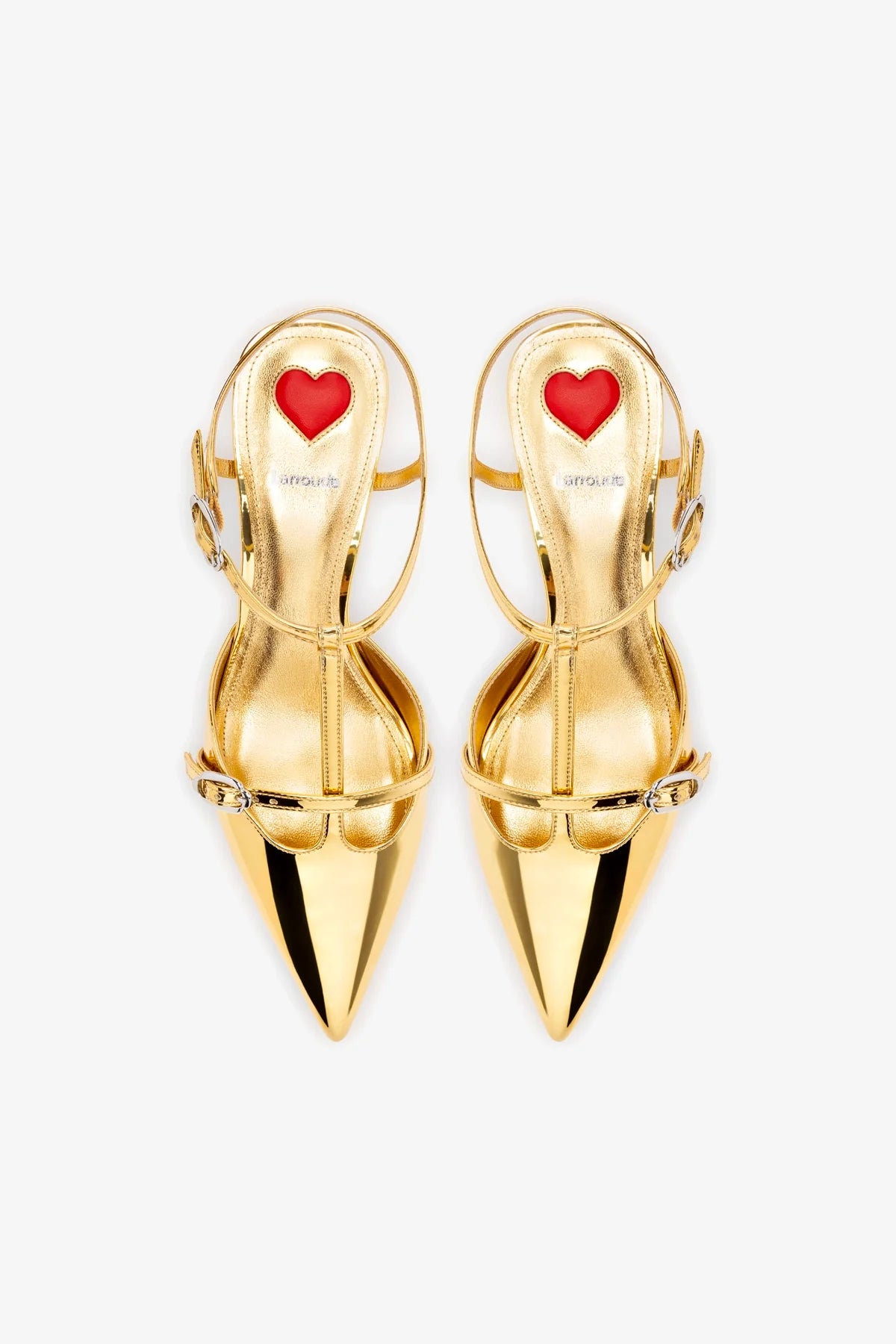 Grace Women's Gold Specchio Pump Heels - Elegant High Heels for Parties, Weddings & Special Occasions