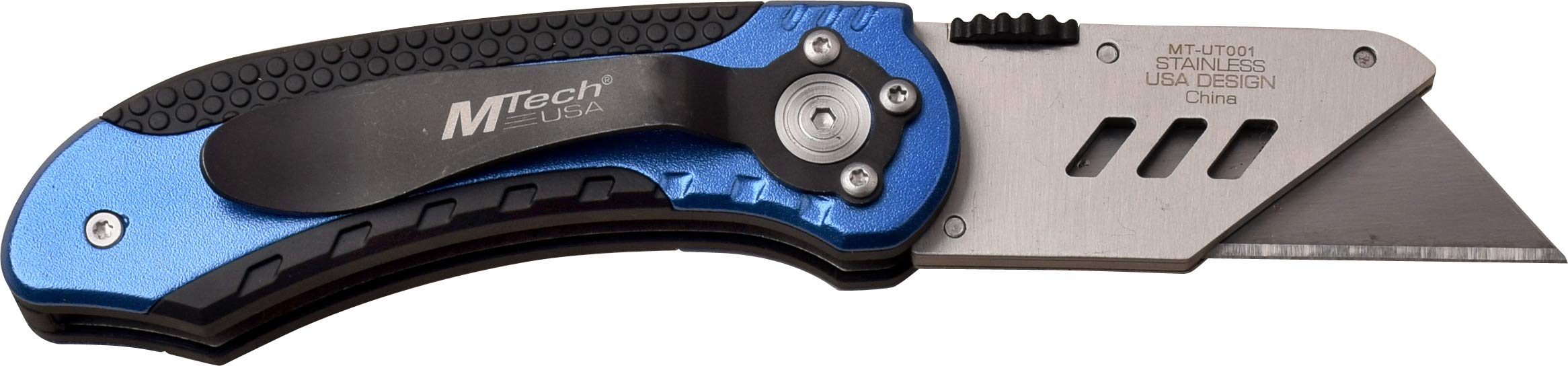 MTECH USA MT-UT001BL Tactical Folding Knife - EDC Pocket Knife with 3.5
