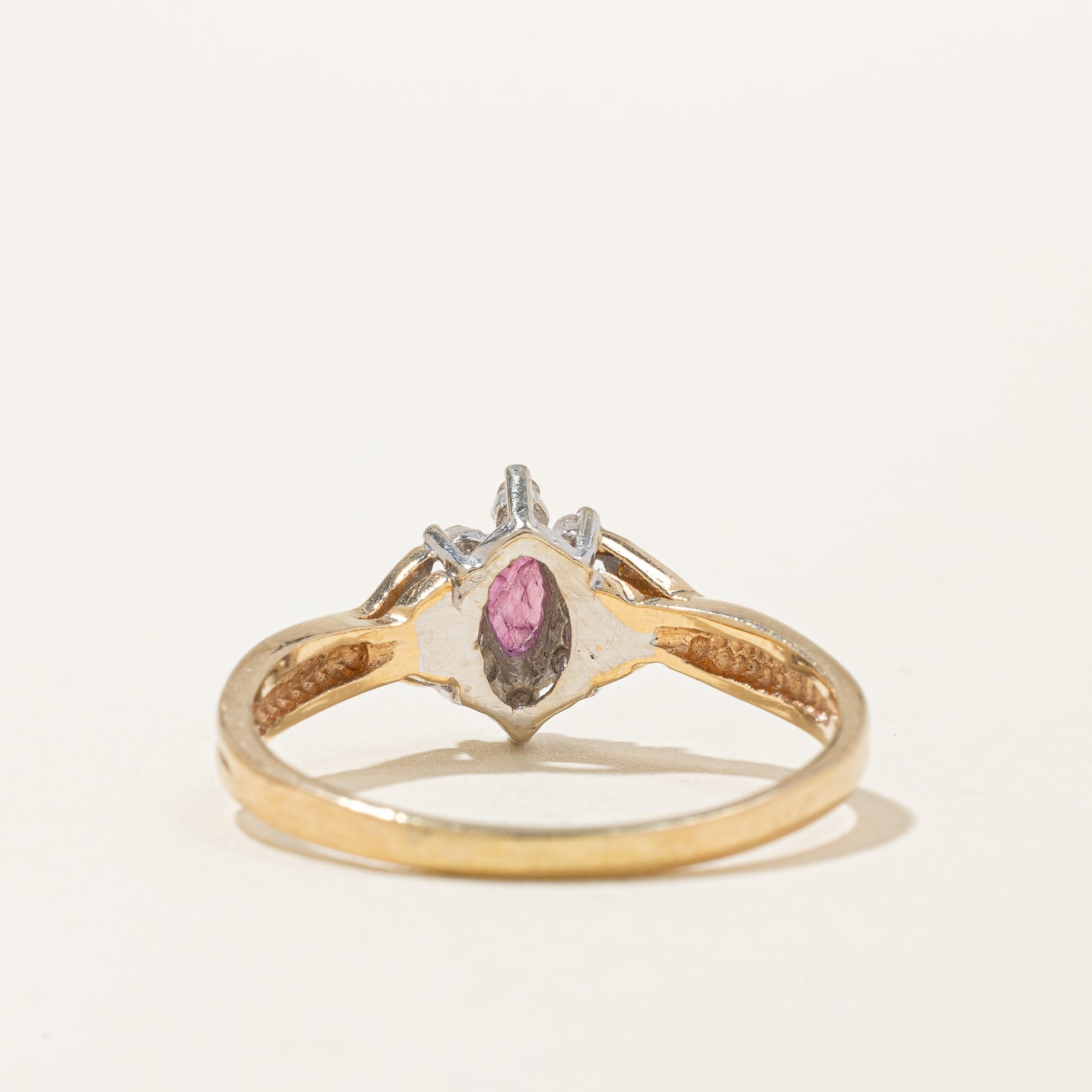 Exquisite Ruby & Diamond Halo Ring - 0.13ct Natural Ruby & 0.12ctw Diamond Accents - Size 9.5 - Perfect for Engagement, Anniversary & Special Occasion Gifts