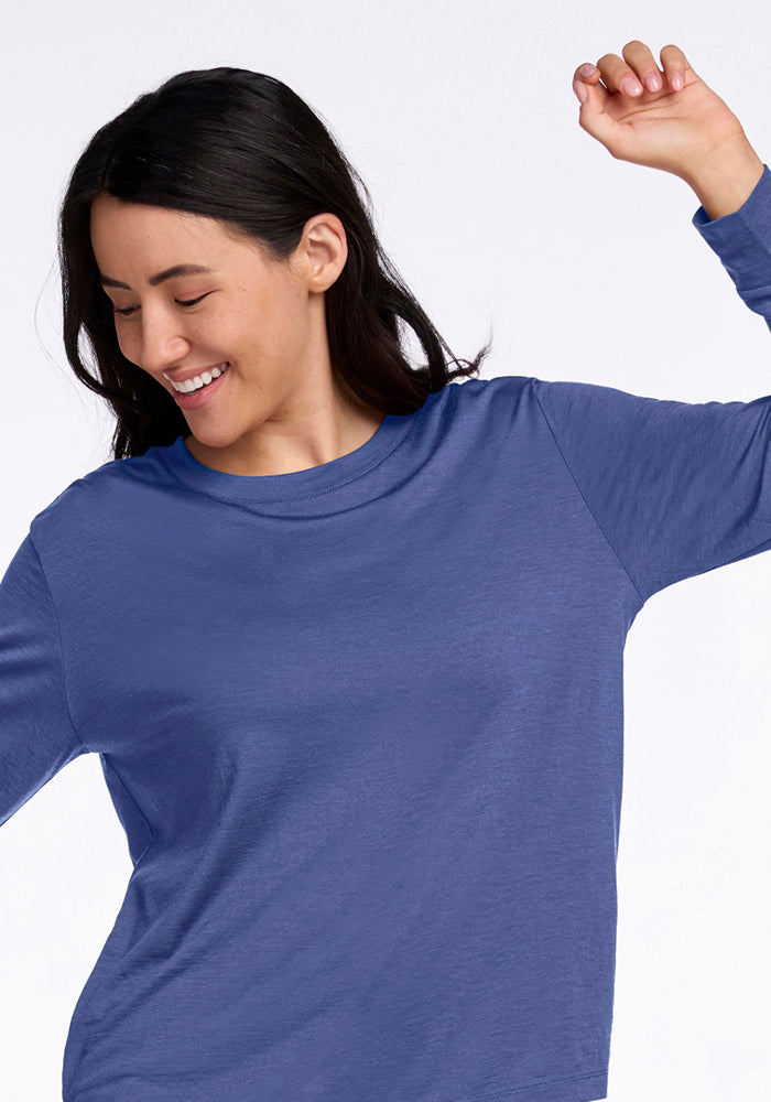 Ashlie Lounge Top - Soft & Comfortable Women's Casual Blouse | Cloudy Bay Style | Perfect for Relaxing at Home, Weekend Outings & Beach Vacations