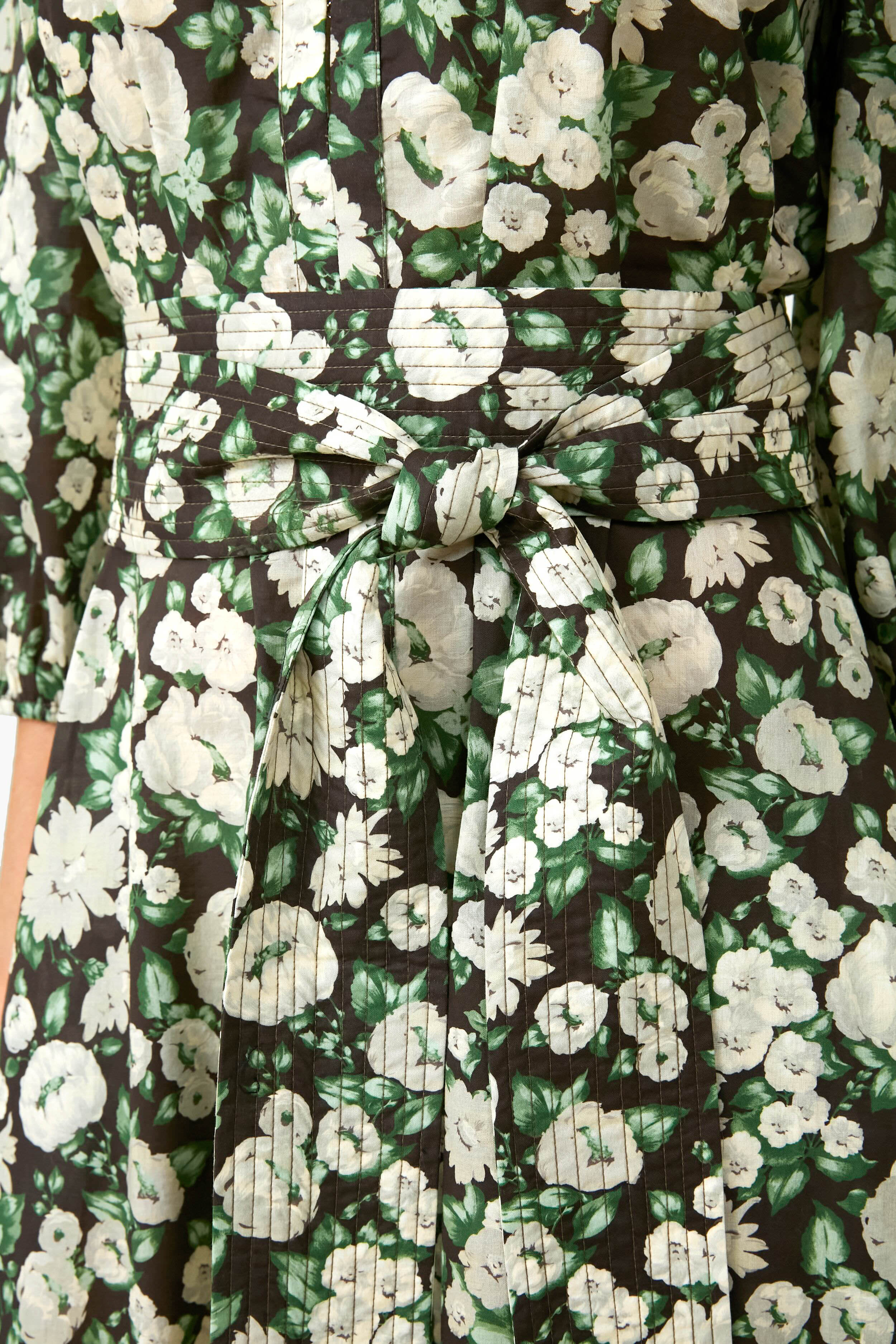 Bouvardia Branch Lyles Dress - Elegant Floral Print Summer Dress for Women | Perfect for Weddings, Parties & Beach Vacations