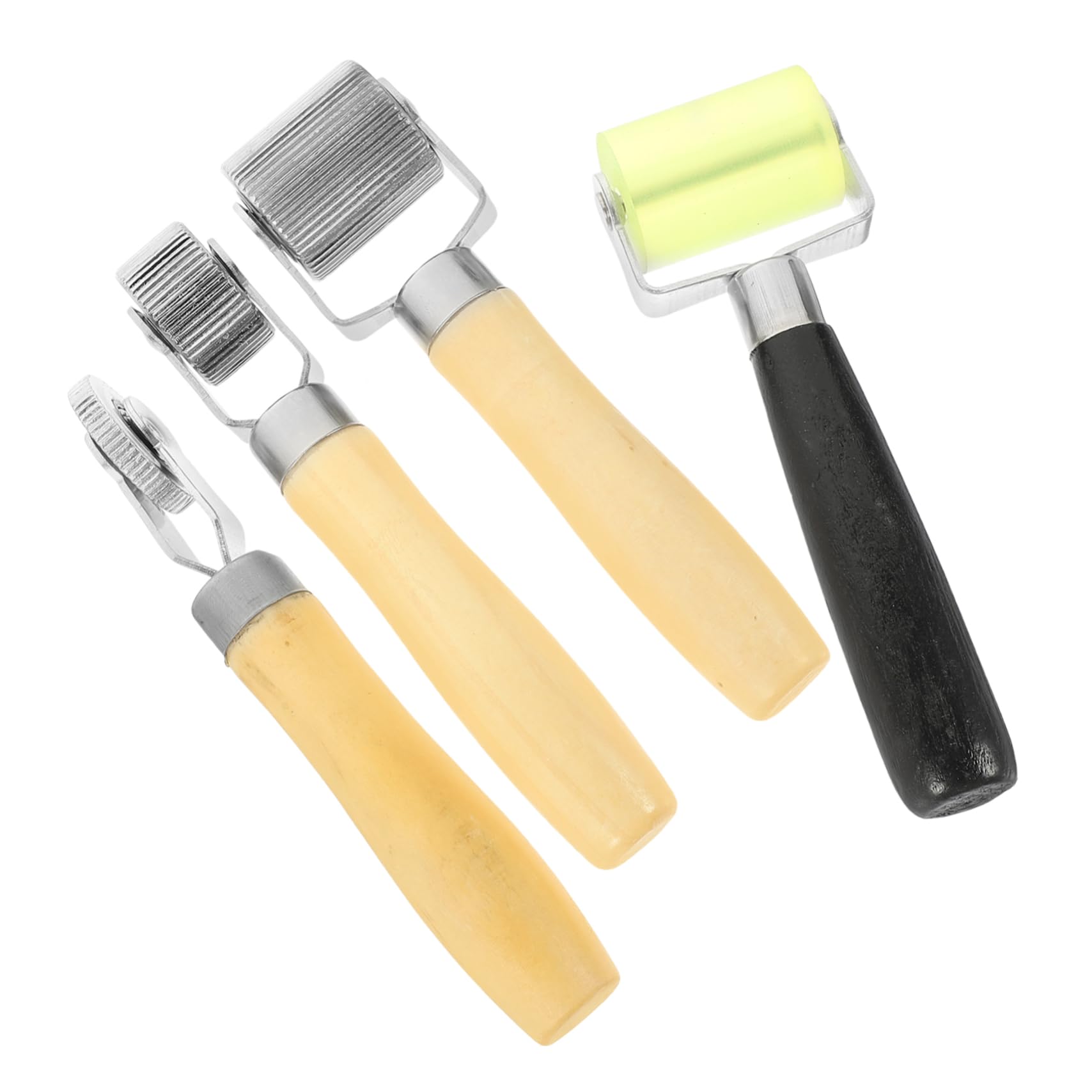 Vaguelly 4-Piece Tire Pressure Roller Kit - Car Sound Deadening Roller & Tire Repair Tools for Noise Reduction - Professional Auto Tire Repair Kit for DIY Car Maintenance & Roadside Emergency Use