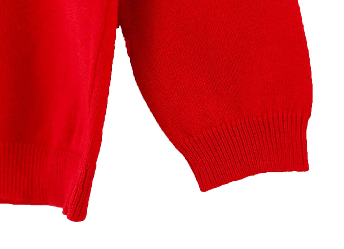 Baby Girls Cotton Cardigans - Soft Long Sleeve Crewneck Button Sweater for Toddlers & Kids | Perfect for School Uniforms, Playdates & Family Outings