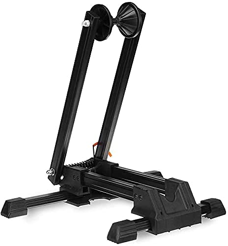 Foldable Bicycle Parking Stand Holder - Mountain & Road Bike Repair Support Frame, Cycling Storage Display Rack for Garage, Shop, or Home Use