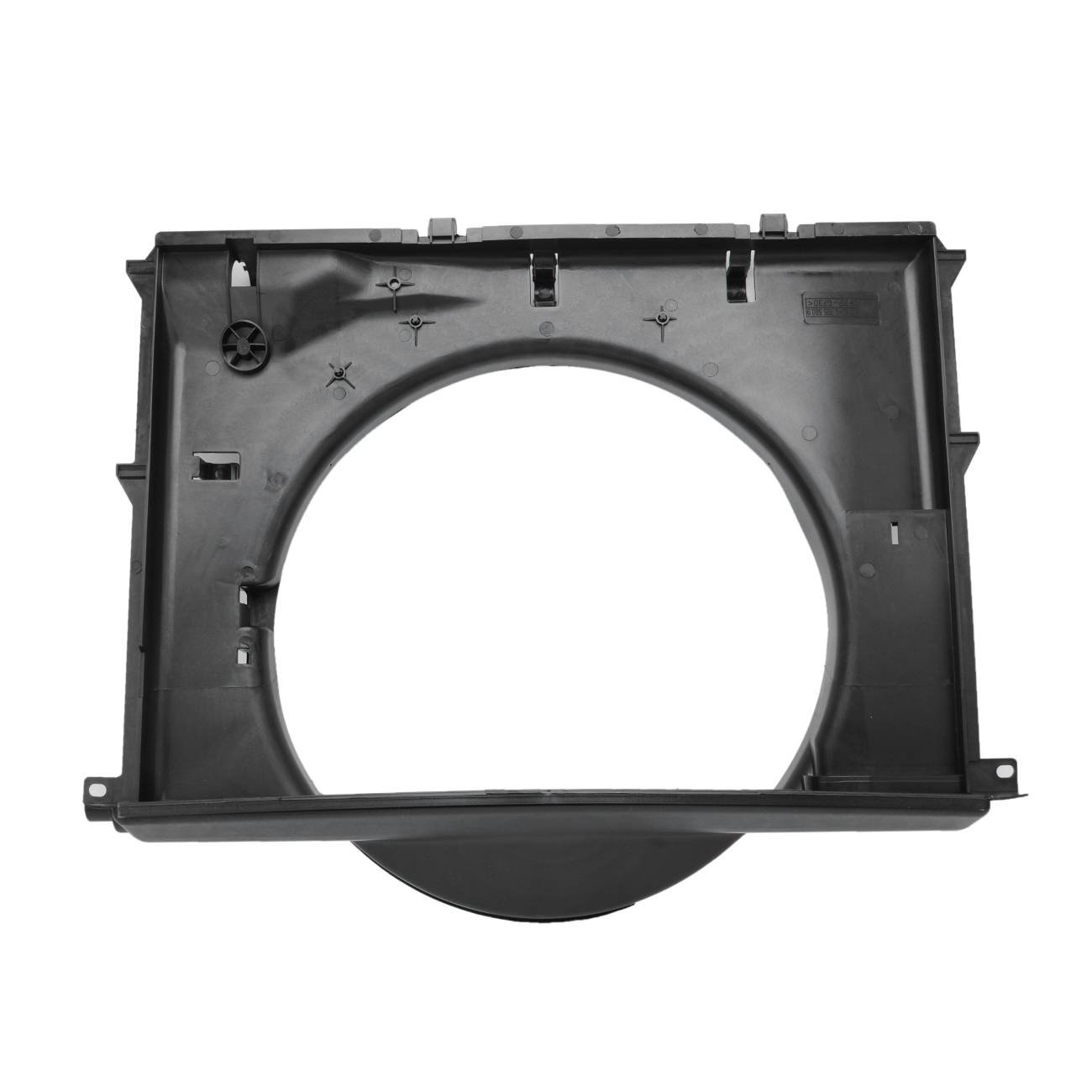 1x Radiator Cooling Fan with Plastic Shroud - Replacement Part for Car Engine Cooling System - Compatible with Multiple Vehicle Models - Perfect for DIY Auto Repair and Maintenance