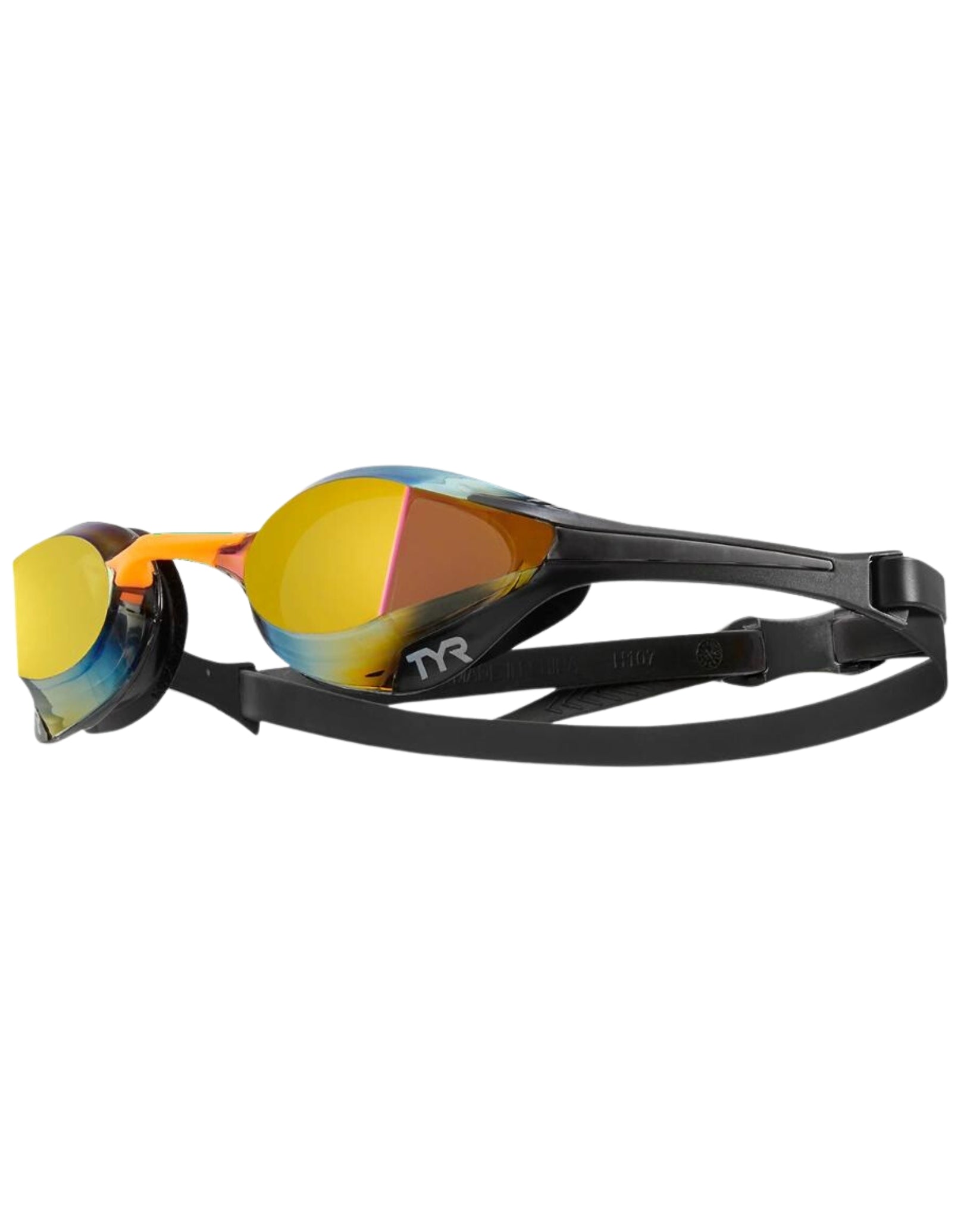 Tracer X Elite Mirrored Swim Goggles - Anti-Fog UV Protection for Competitive Swimming & Outdoor Water Sports
