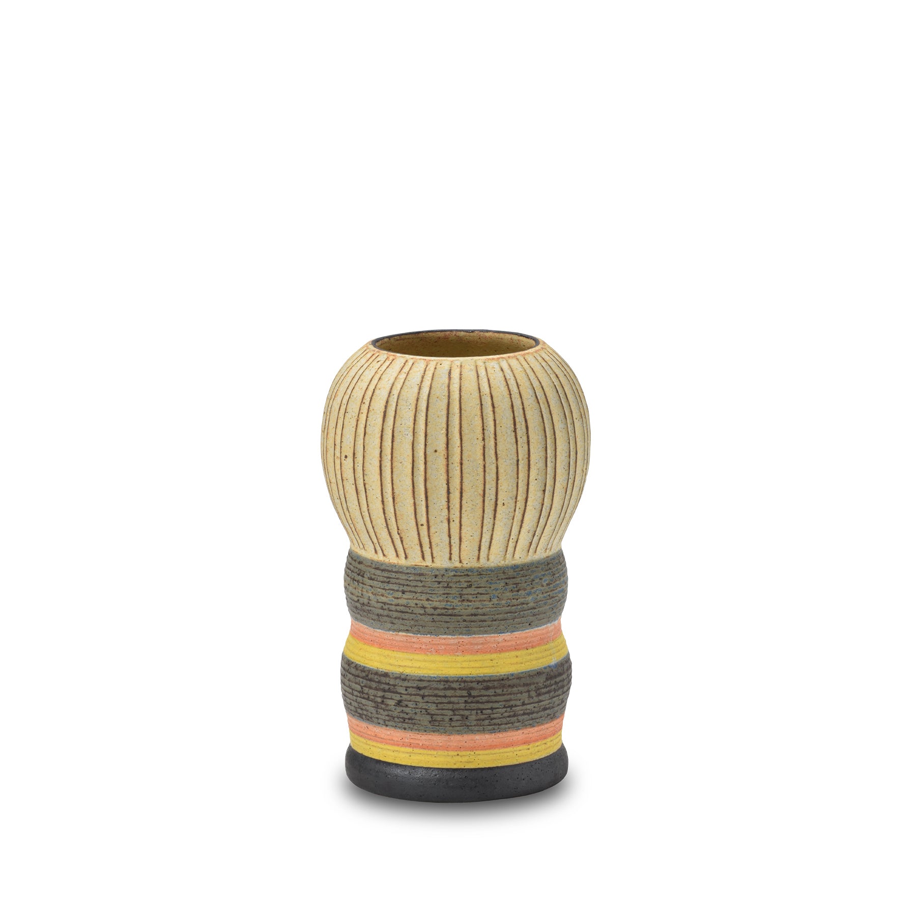 #66 Medium Kokeshi Vessel - Handmade Japanese Wooden Decorative Bowl for Home Decor, Zen Style Table Centerpiece | Perfect for Living Room, Dining Table & Gift Giving