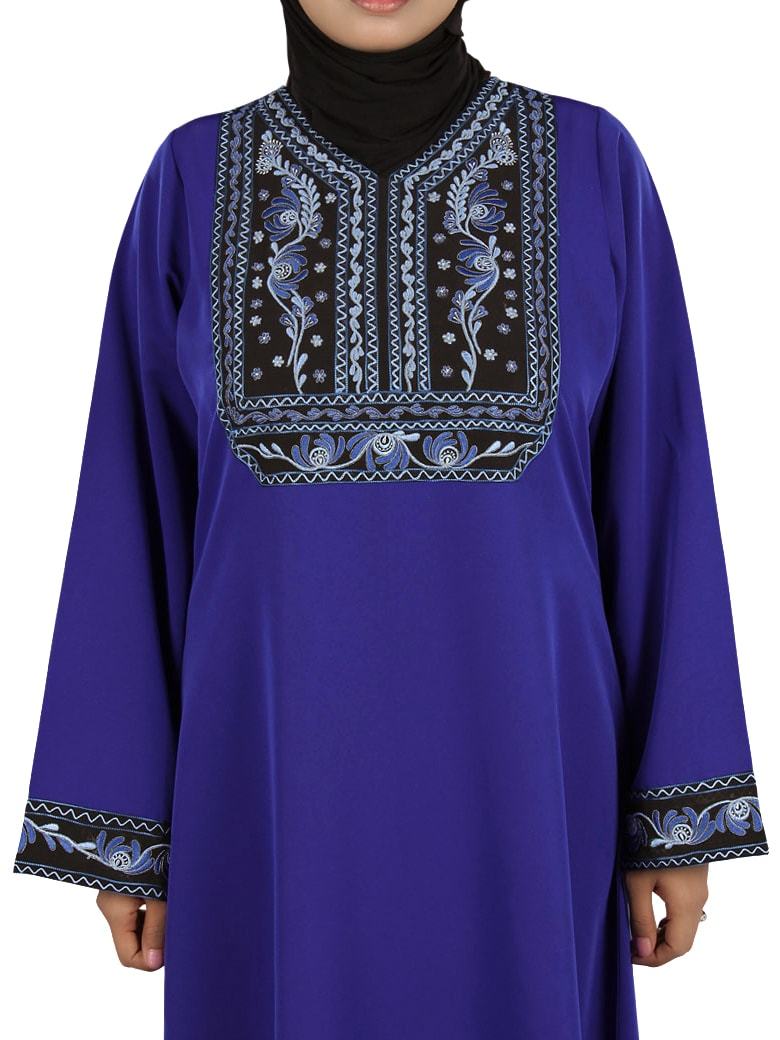 Elegant Adeena Abaya - Modest Muslim Dress for Women - Perfect for Prayer, Eid, and Special Occasions